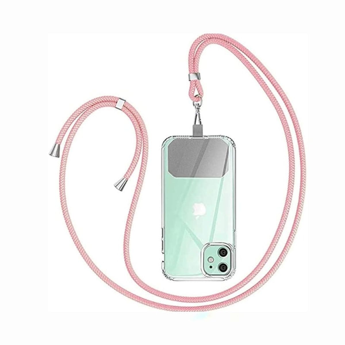 GENERICO - Lanyard de Nylon Para Celular - Rosa