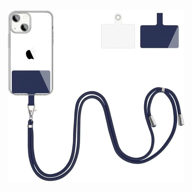 GENERICO - Lanyard de Nylon Para Celular - Azul