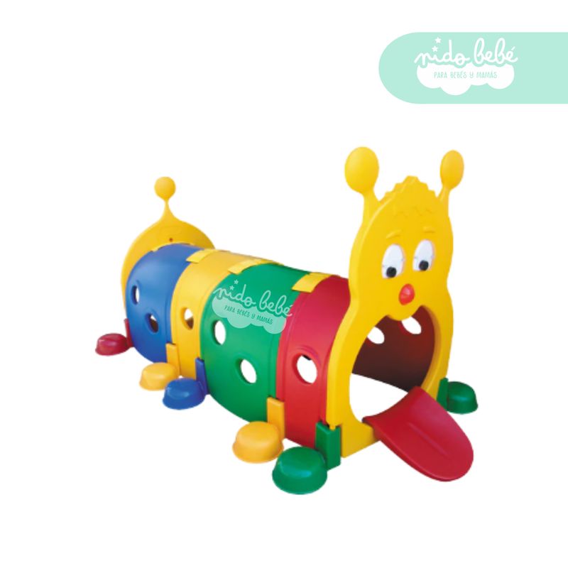 GENERICO - Gusanito recreativo Multicolor para NIños Amarillo