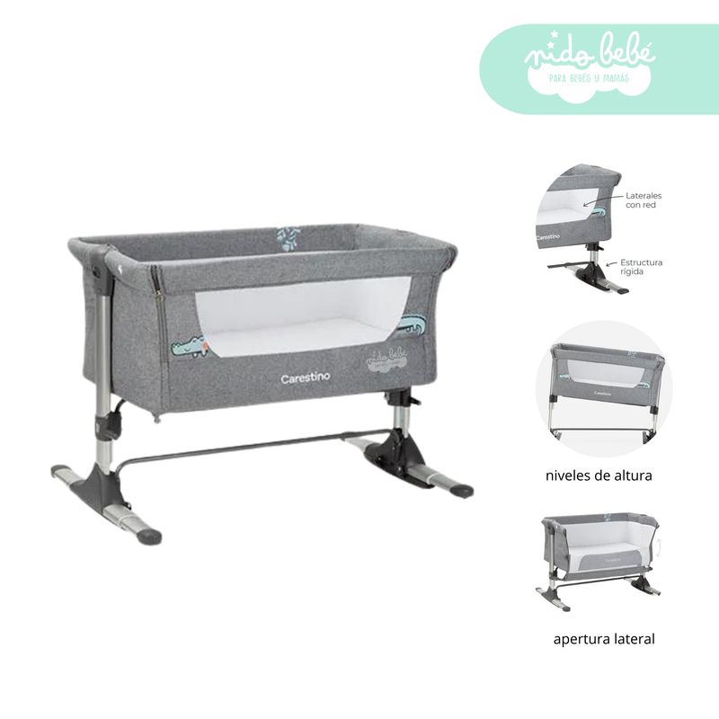 CARESTINO - Cuna Colecho de bebe modelo MADISON