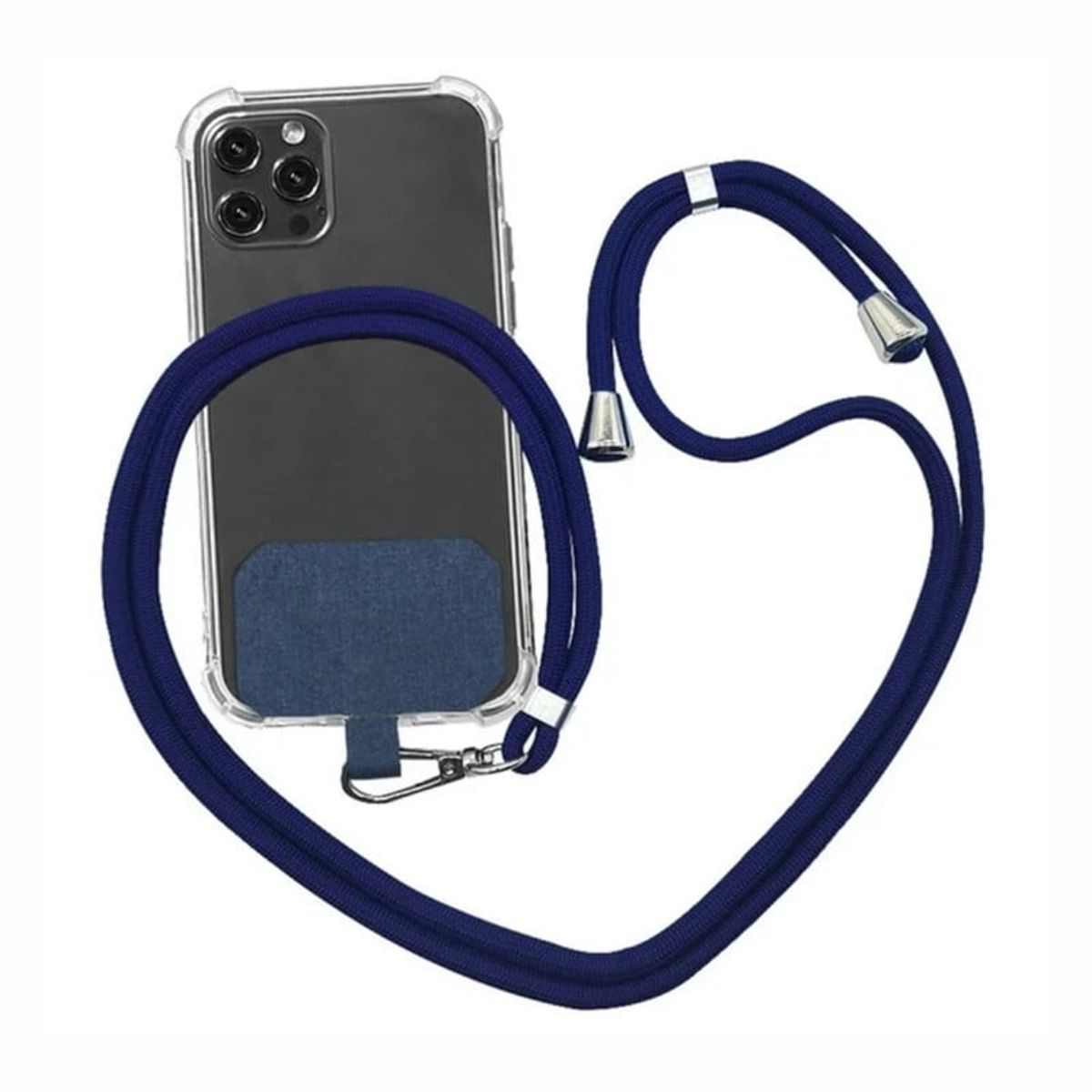 GENERICO - Lanyard de Nylon Para Celular - Azul