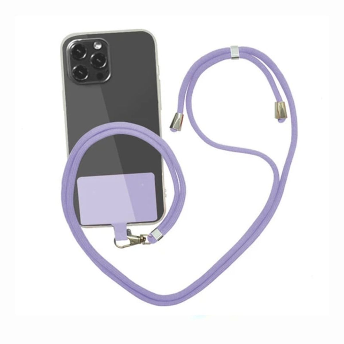 GENERICO - Sujetador de Nylon Para Celular - Lila