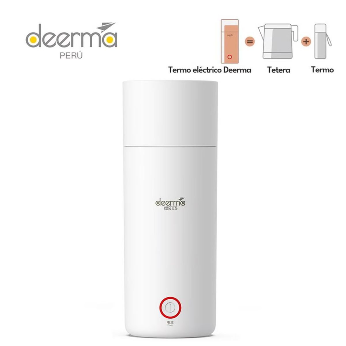 DEERMA - Hervidor eléctrico Portatil DEM-DR050