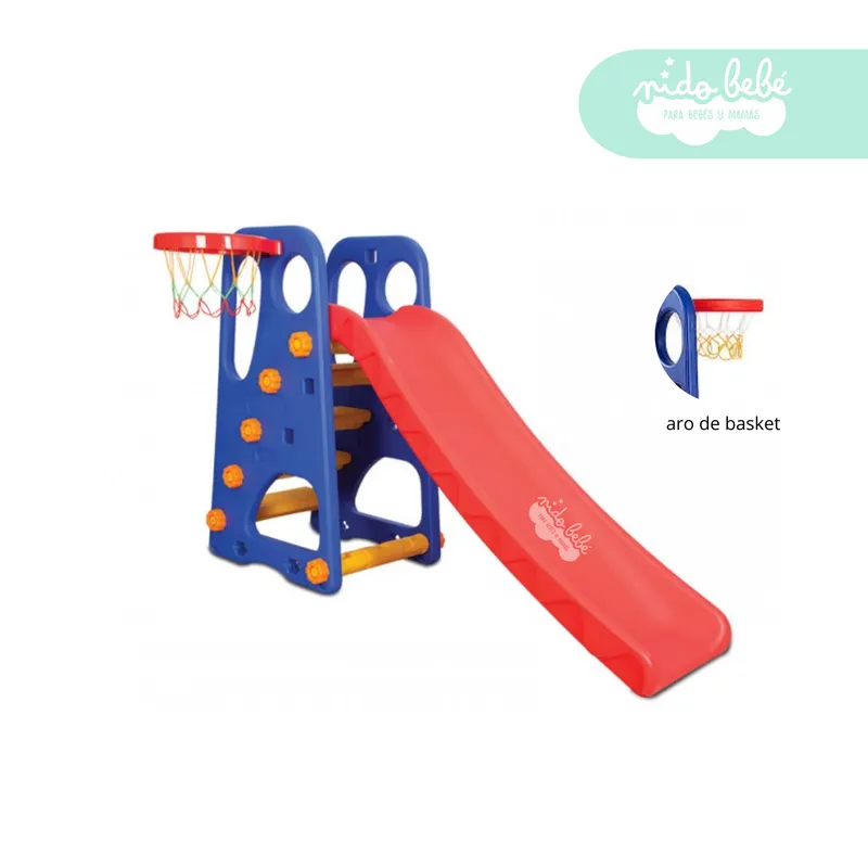 GENERICO - Tobogan para niños Multicolor 2 en 1