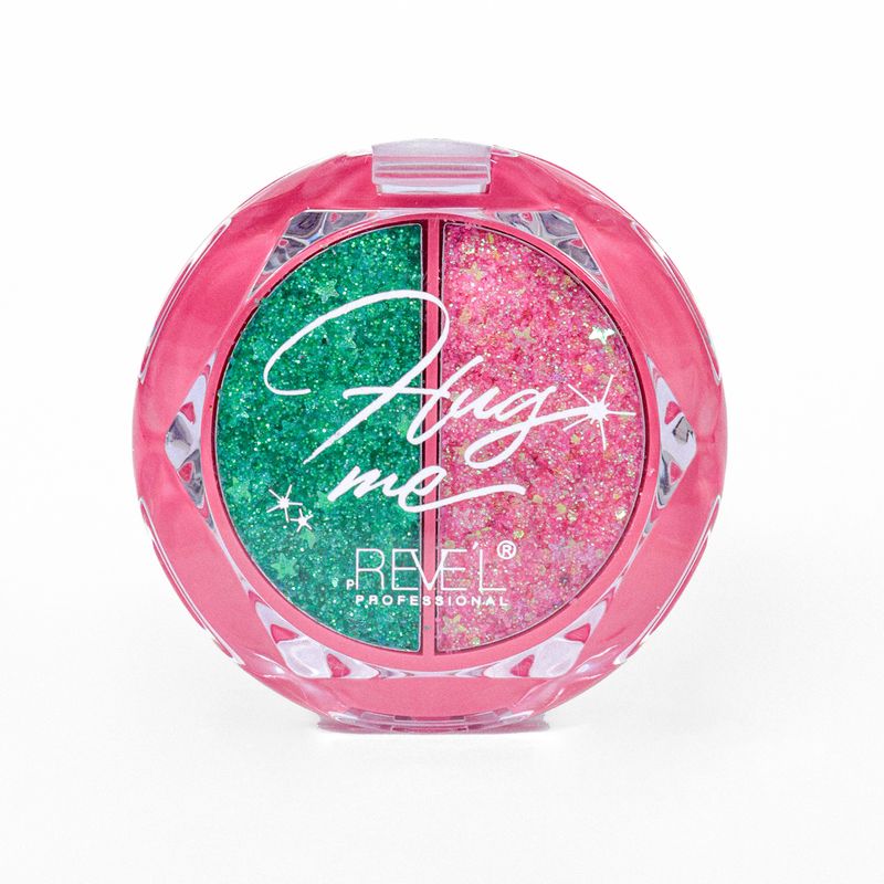 REVE'L PROFESSIONAL - MINI SOMBRA HUG ME GLITTER TONO 4