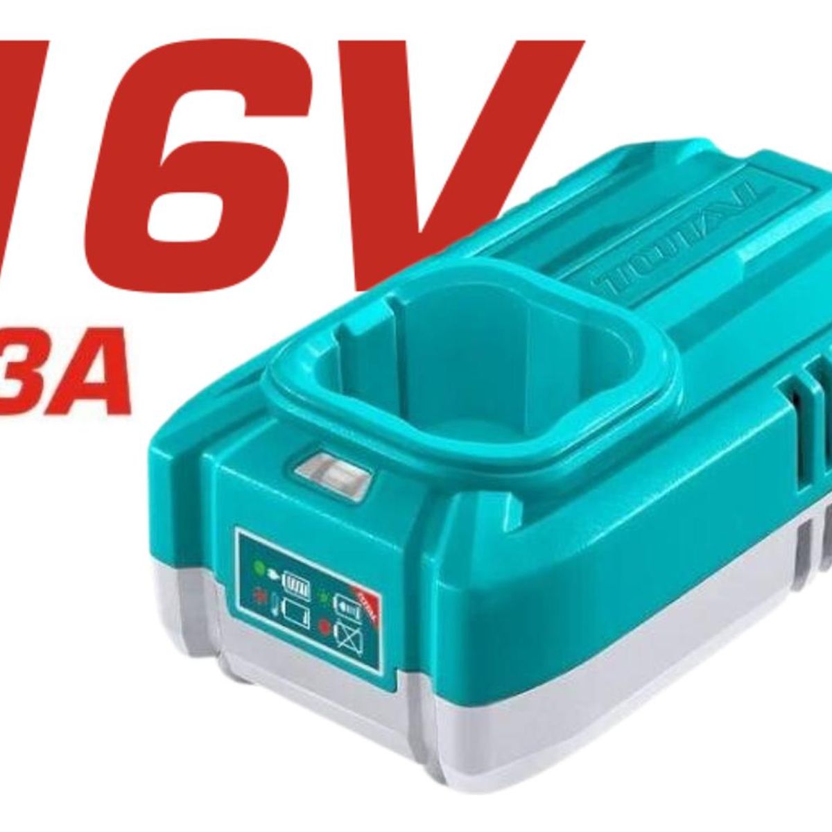 TOTAL - Licuadora inalambrica 16v pantalla LED con bateria y cargador Total