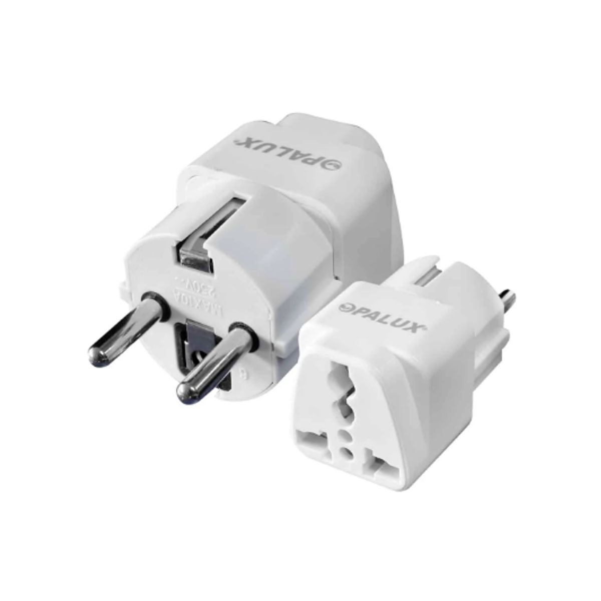 OPALUX - Adaptador Enchufe + Tierra a Tipo F Schuko OP-603-K OPALUX