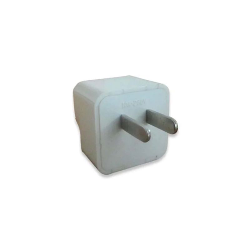 GENERICO - Adaptador Enchufe a Espiga Plana WT-7590