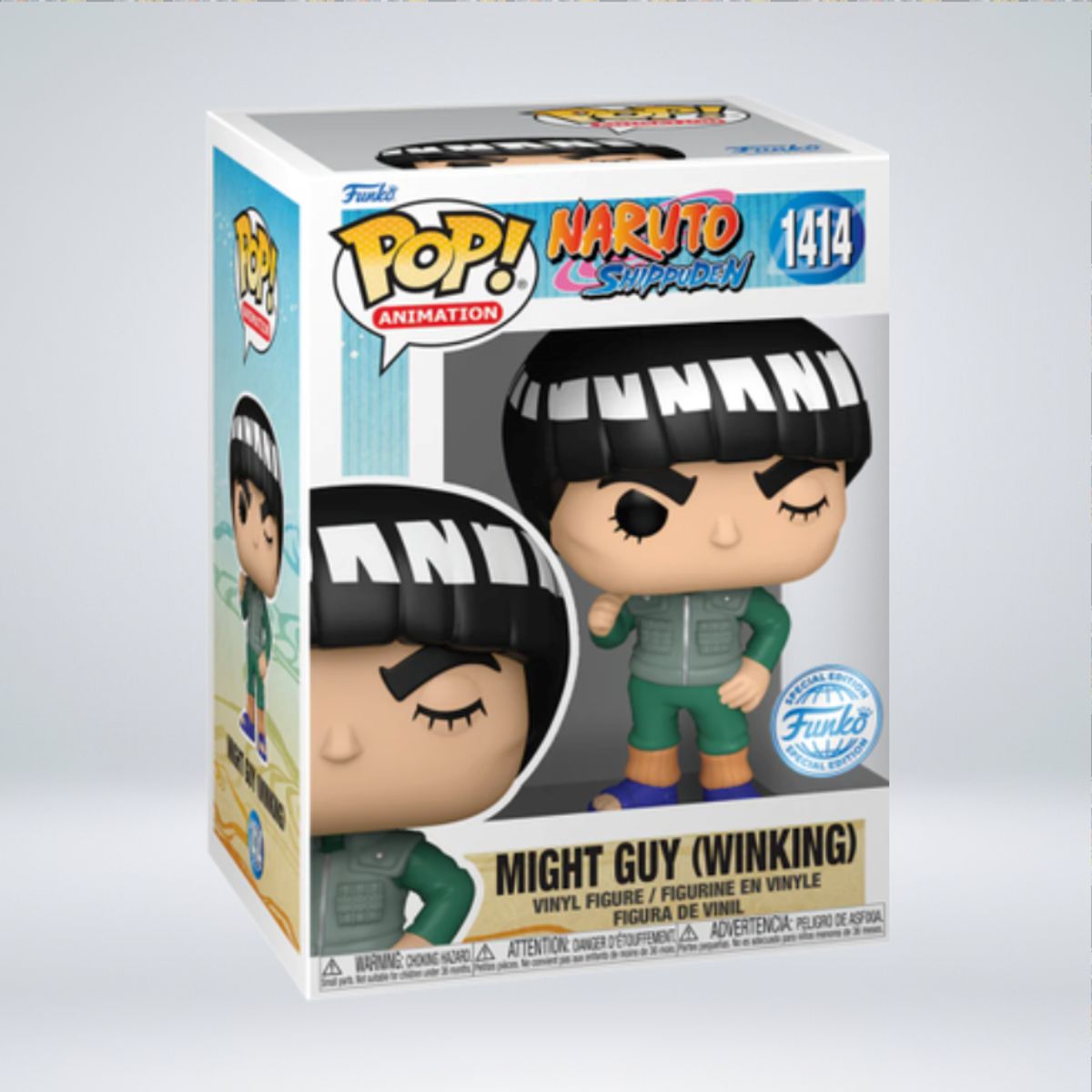 FUNKO - FUNKO POP NARUTO - MIGHT GUY WINKINg SE