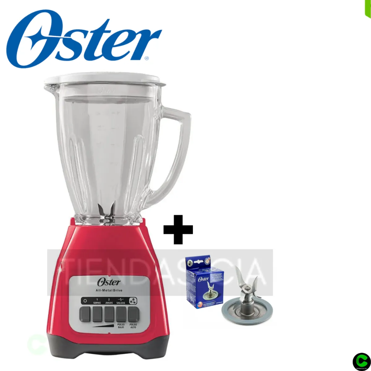 OSTER - Licuadora OSTER 1.5 LITROS BLSTKAG-MPB + Cuchilla