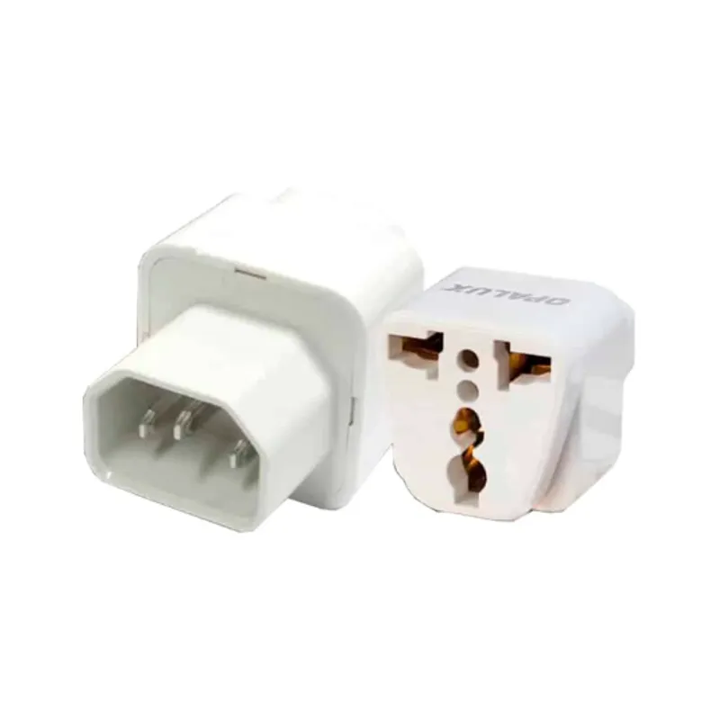 OPALUX - Adaptador Enchufe con Toma Tierra para UPS OP-603-R OPALUX