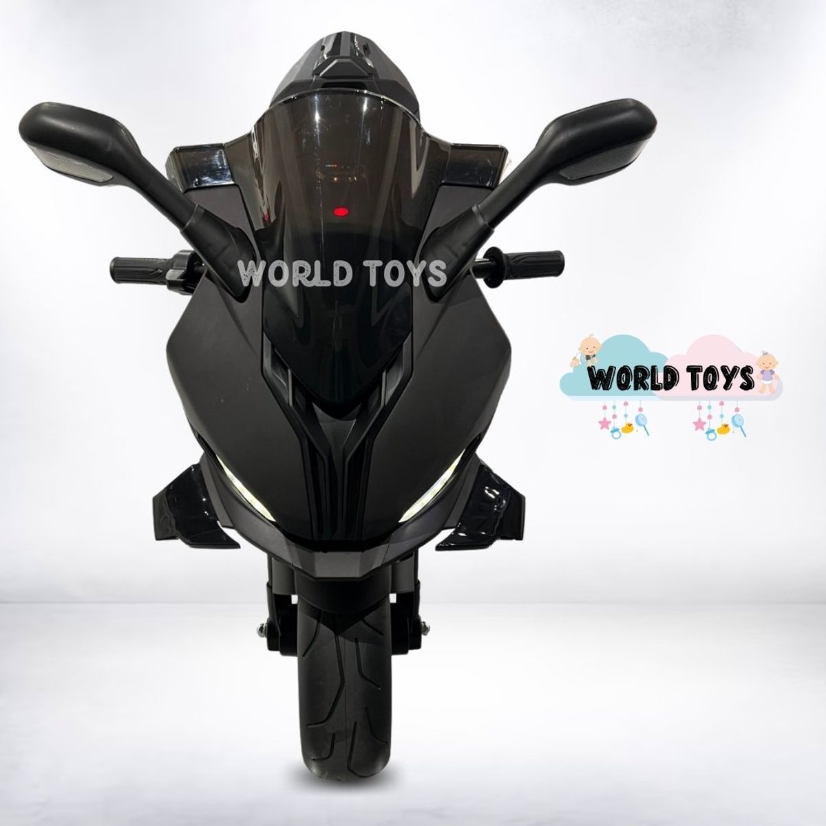 CONFORT - Moto a Batería para Niños «CAMPBELL» Licenced Black