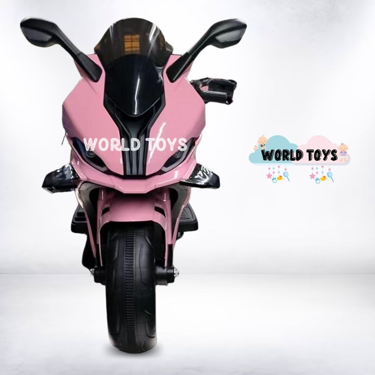 CONFORT - Moto a Batería para Niños «CAMPBELL» Licenced Pink