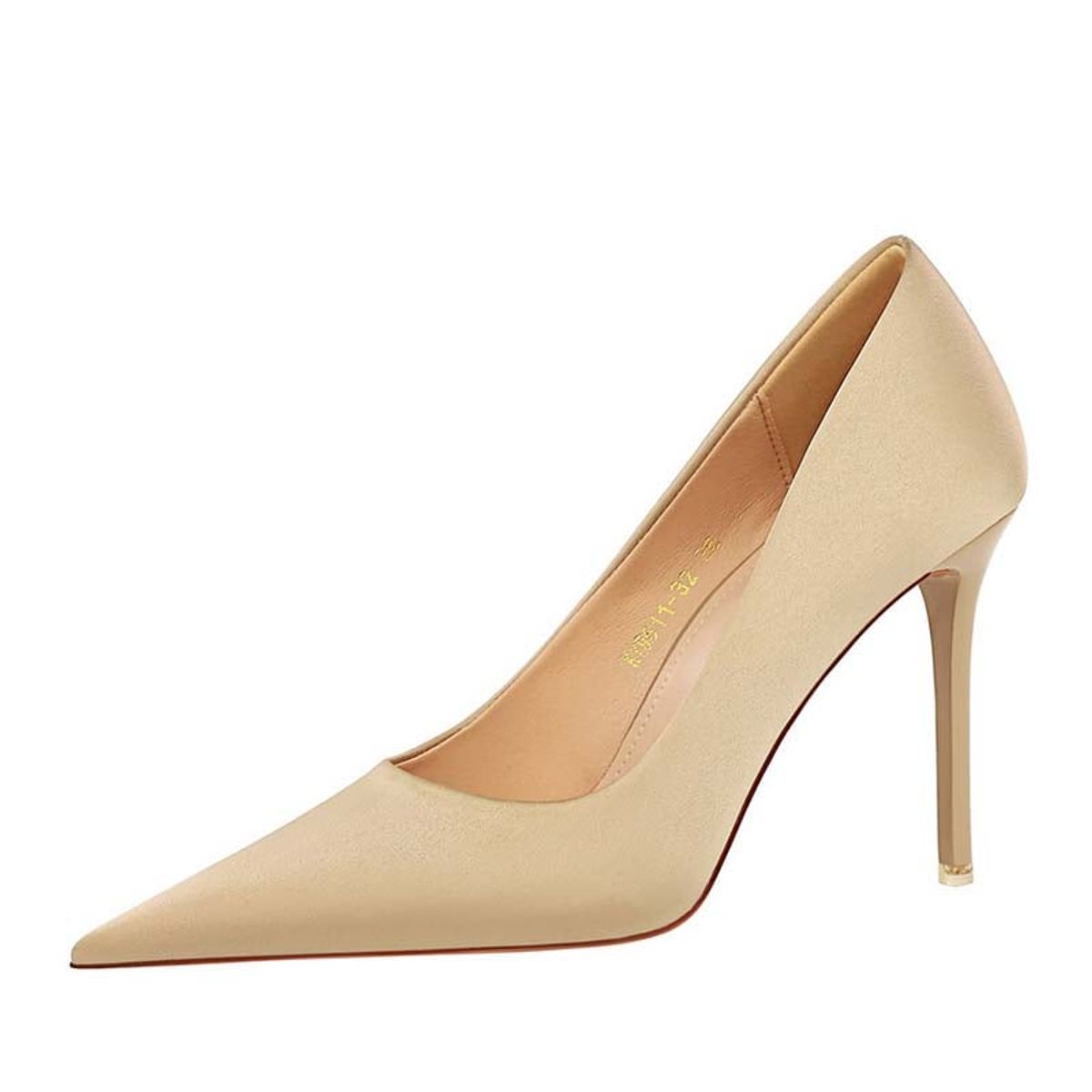 SHANDIAN - Zapato Formal Mujer Beige