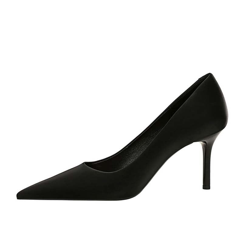 SHANDIAN - Zapato Formal Mujer Negro