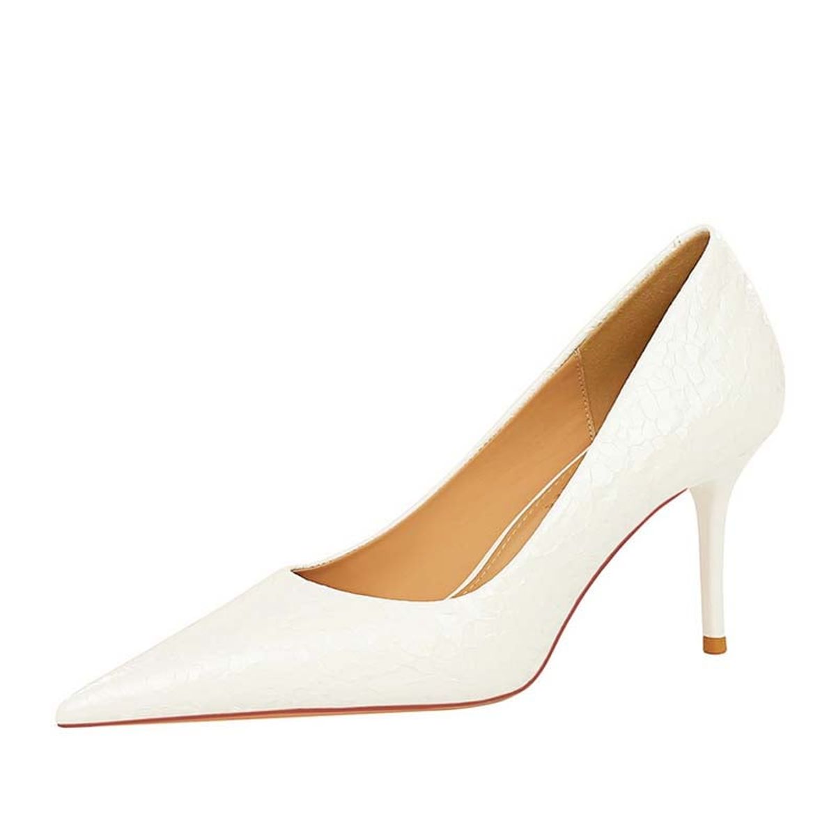 SHANDIAN - Zapato Formal Mujer Beige