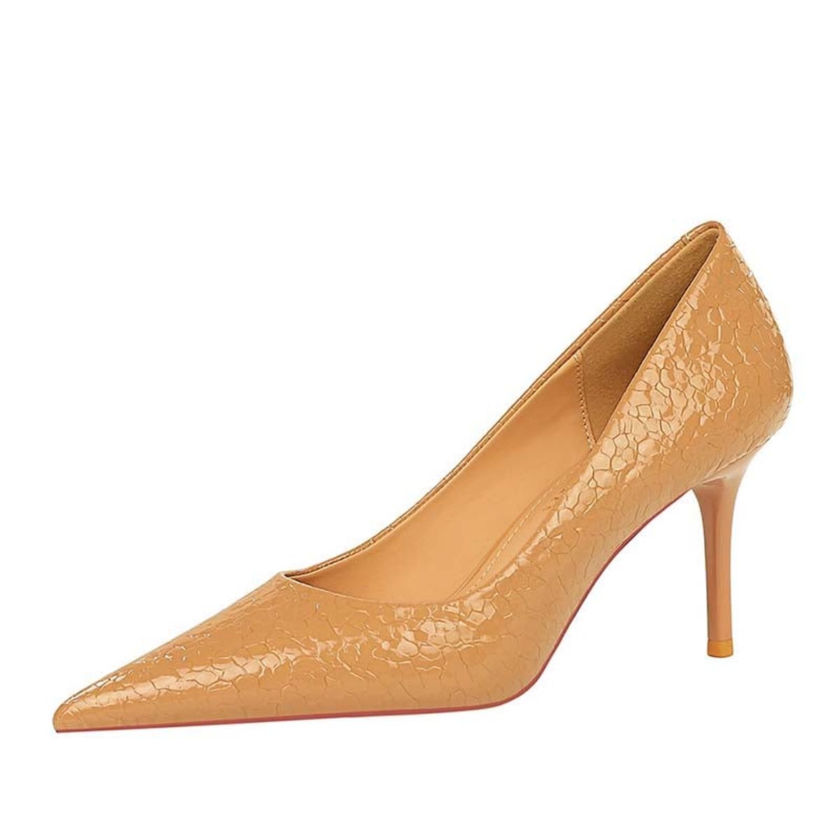 SHANDIAN - Zapato Formal Mujer Beige