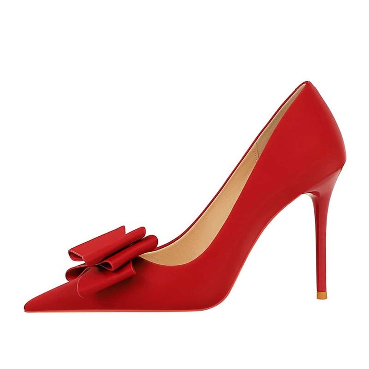 SHANDIAN - Zapato Formal Mujer Beige