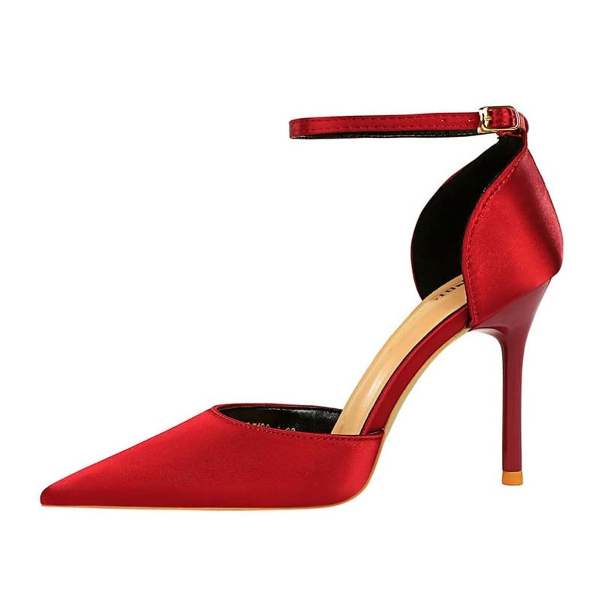 SHANDIAN - Sandalias de fiesta Mujer Rojo