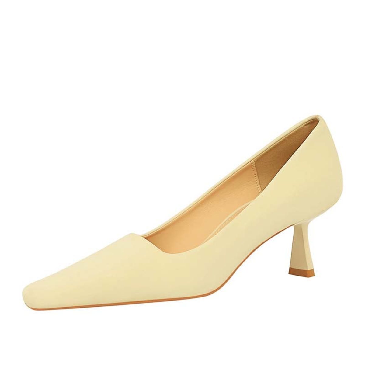 SHANDIAN - Zapato Formal Mujer Beige