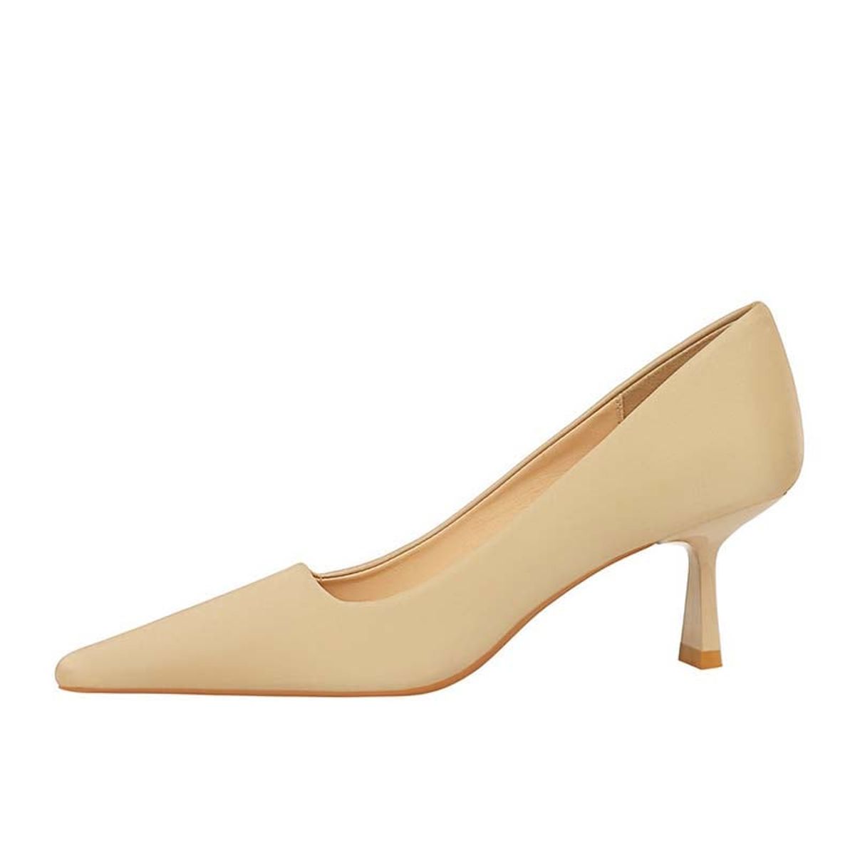 SHANDIAN - Zapato Formal Mujer Beige