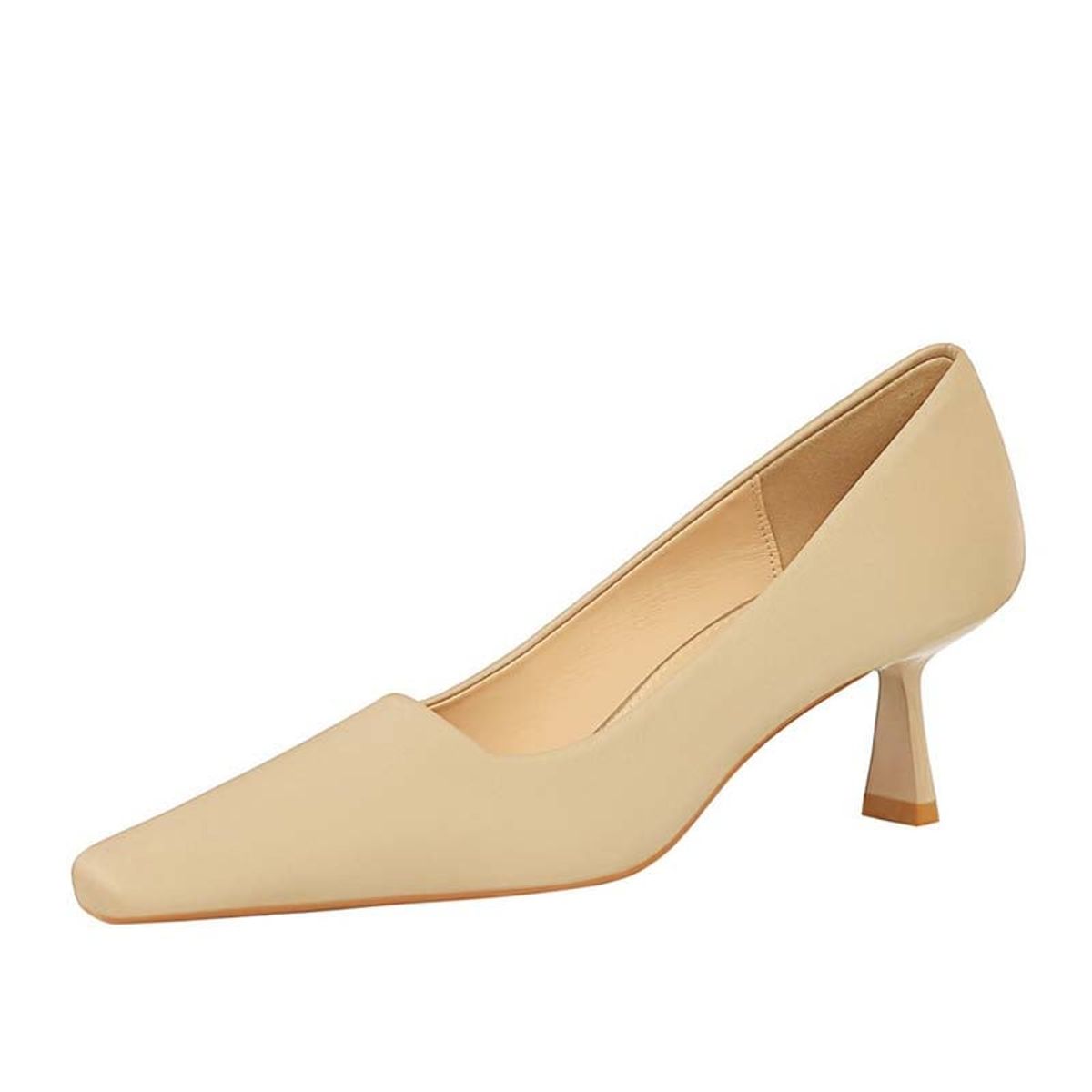 SHANDIAN - Zapato Formal Mujer Beige