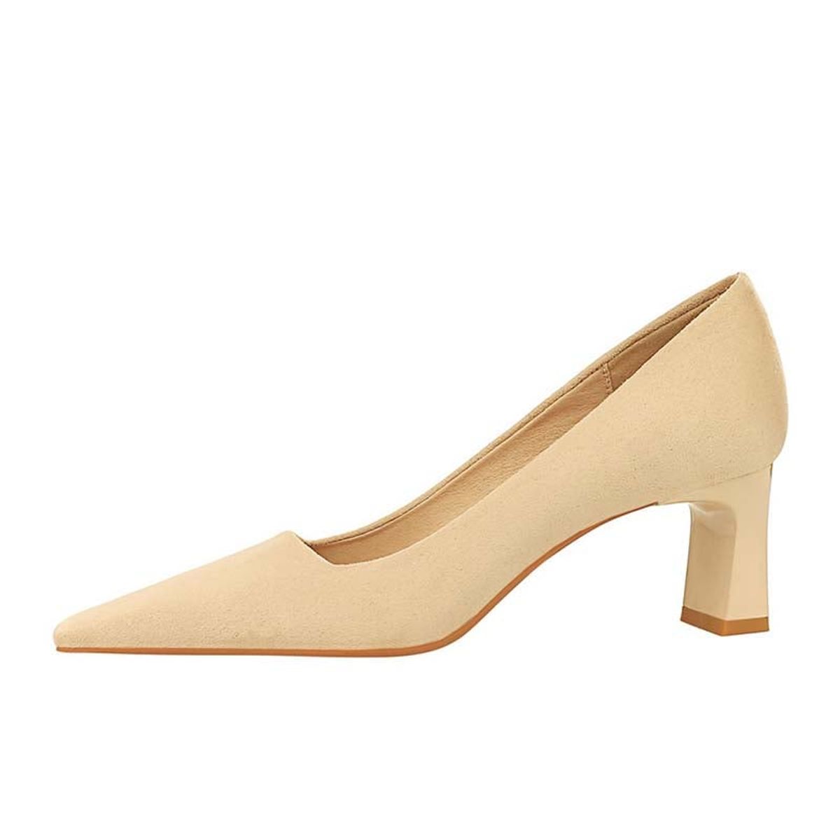 SHANDIAN - Zapato Formal Mujer Beige