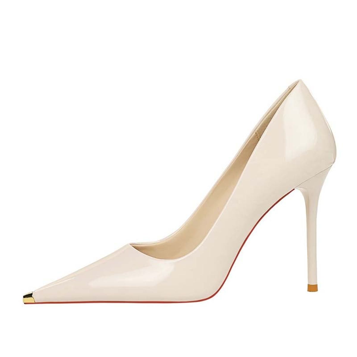 SHANDIAN - Zapato Formal Mujer Beige