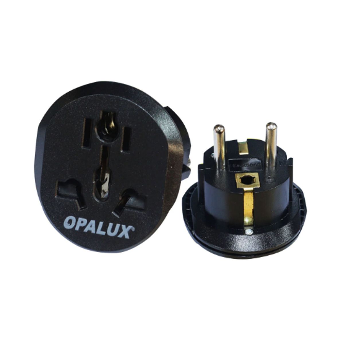 OPALUX - Adaptador Enchufe Schuko OP-605-2NG OPALUX