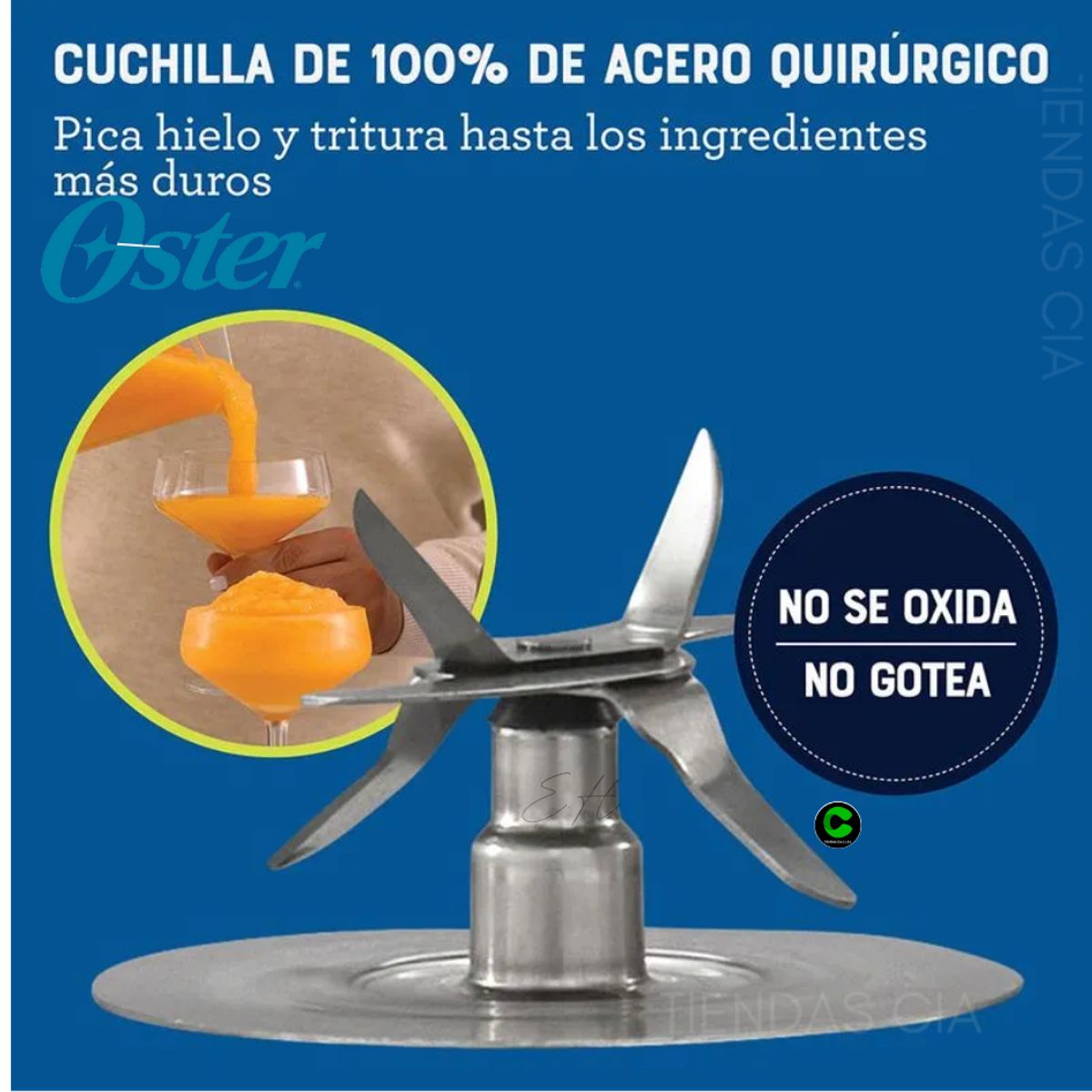 OSTER - Cuchilla Picahielo Oster® BLSTAA4961.