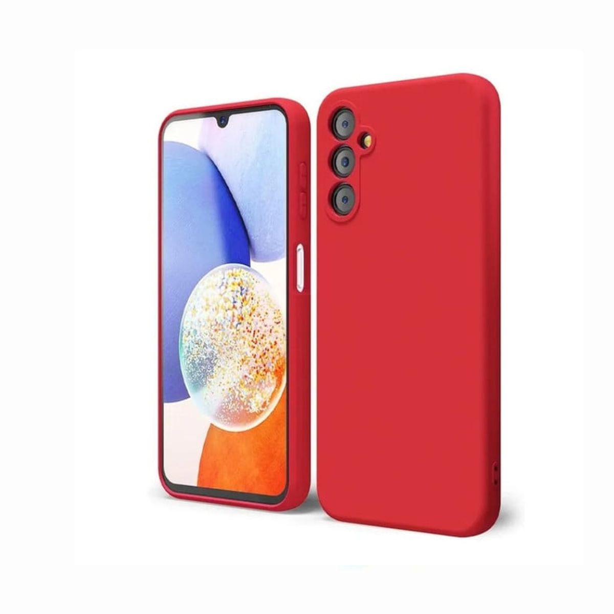 CASE - Case Silicona Para Samsung A54 - Rojo