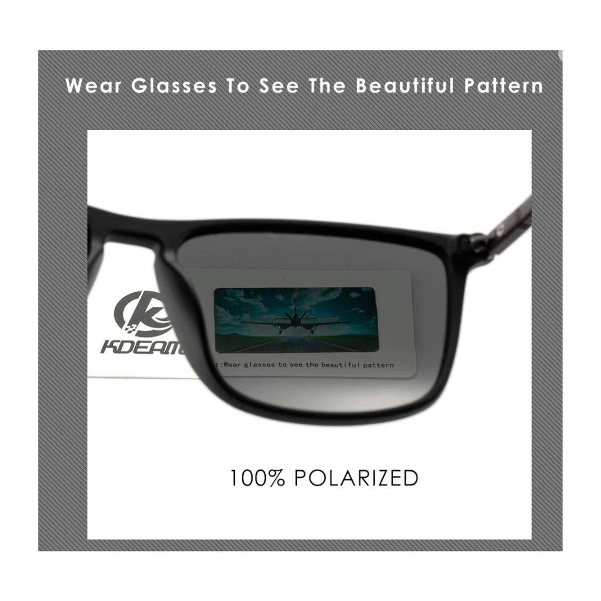 GENERICO - Lentes de Sol Polarizados Unisex Deportivos + Estuche