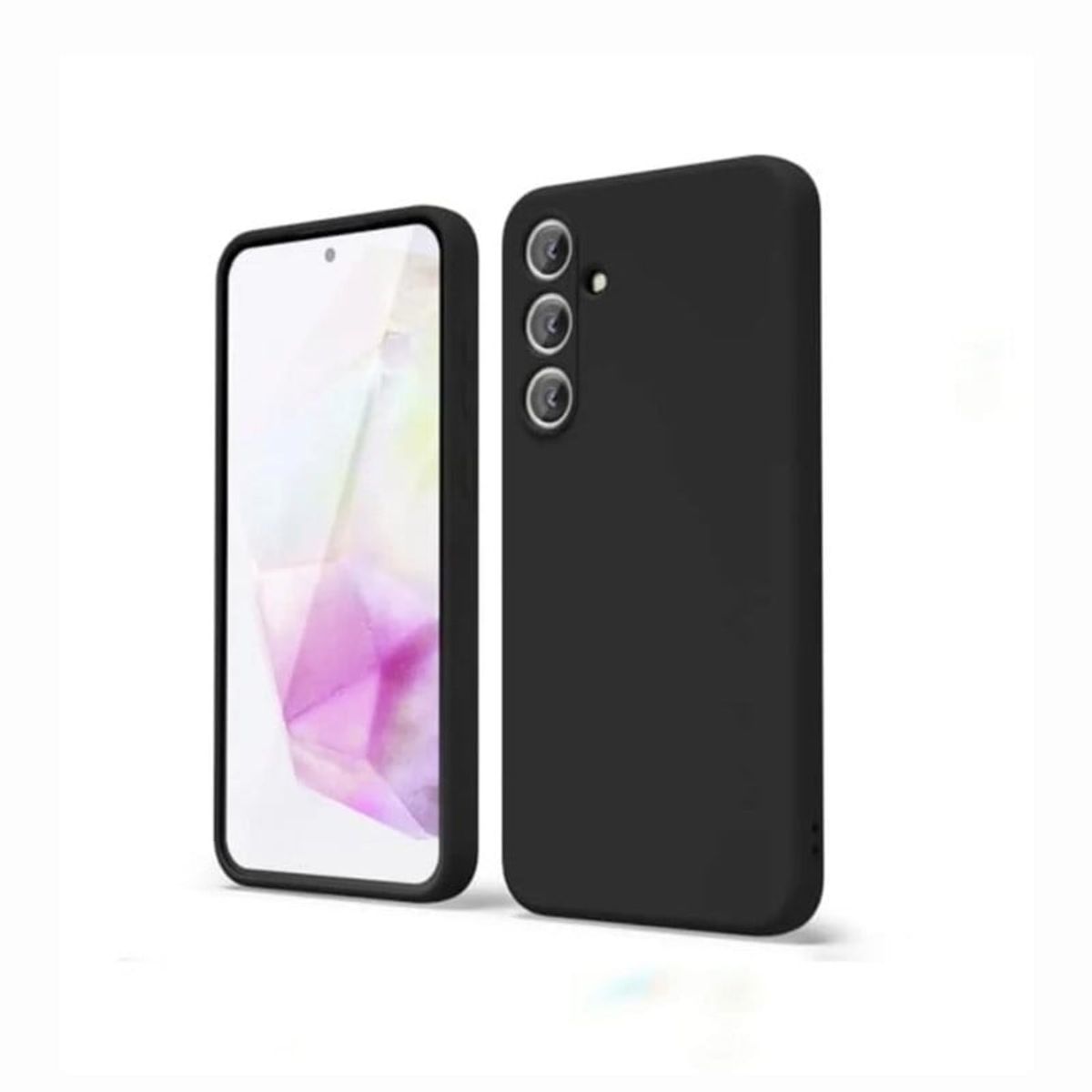 CASE - Case Silicona Para Samsung A24 - Negro