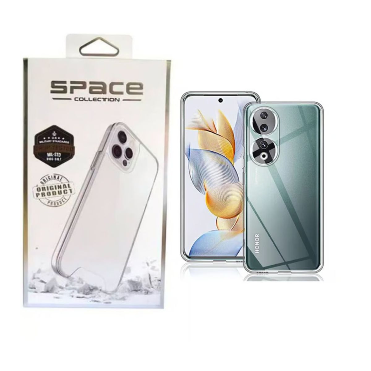 SPACE - CASE SPACE TRANSPARENTE PARA HONOR 90