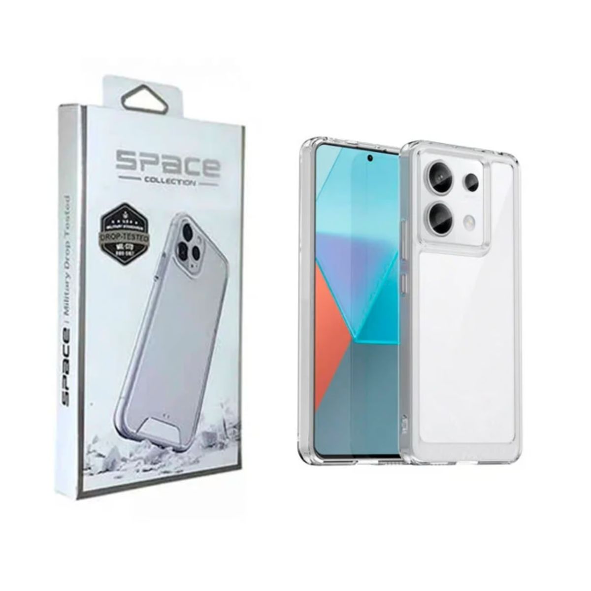 SPACE - CASE SPACE TRANSPARENTE PARA REDMI 13 C