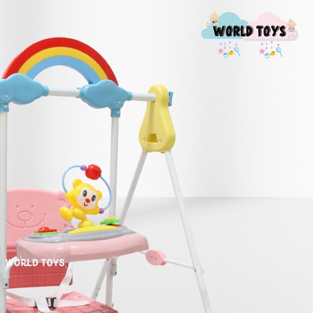 BABY - Columpio Didáctico «BABU» Pink