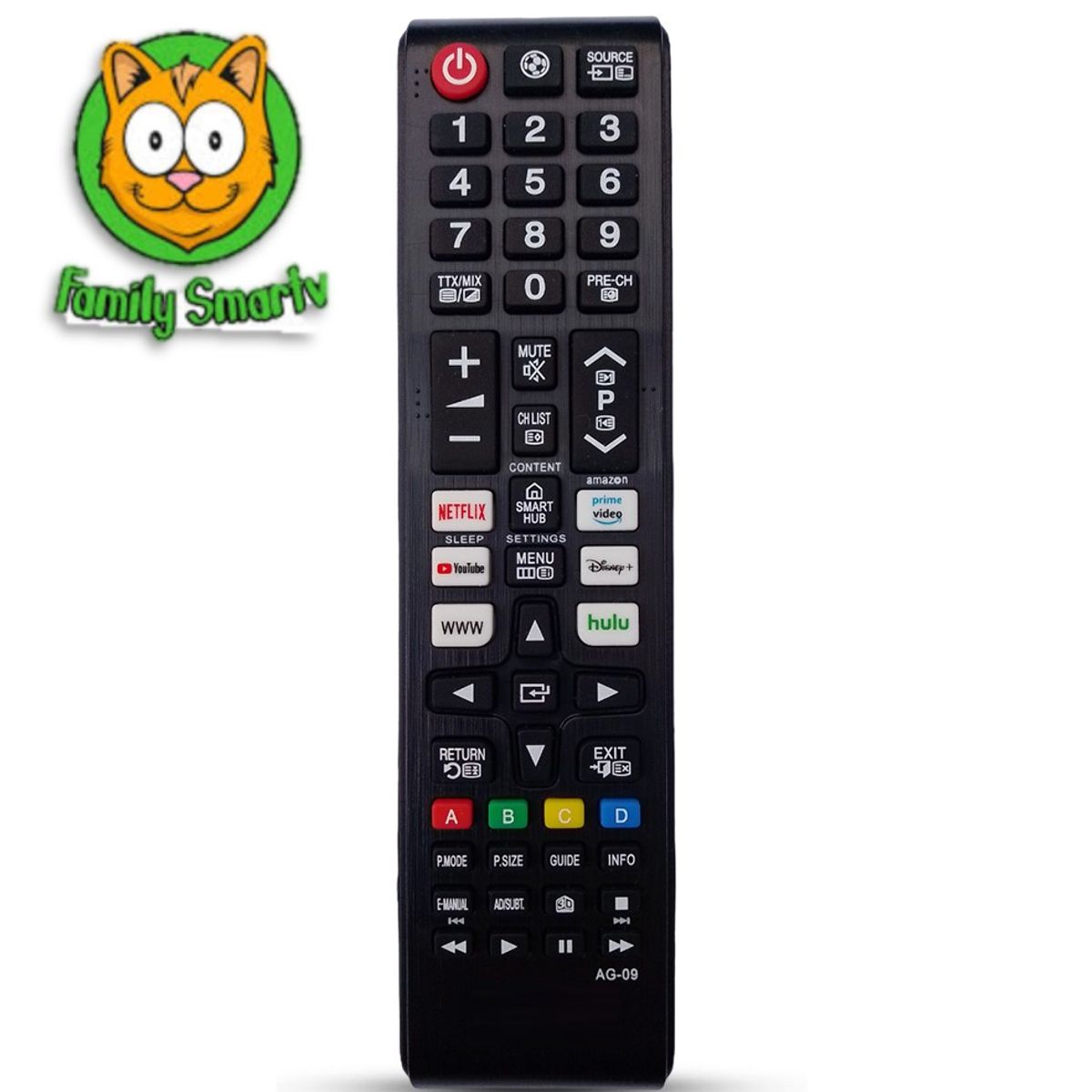 GENERICO - Control Remoto Para tv Samsung Smart 4k 2024