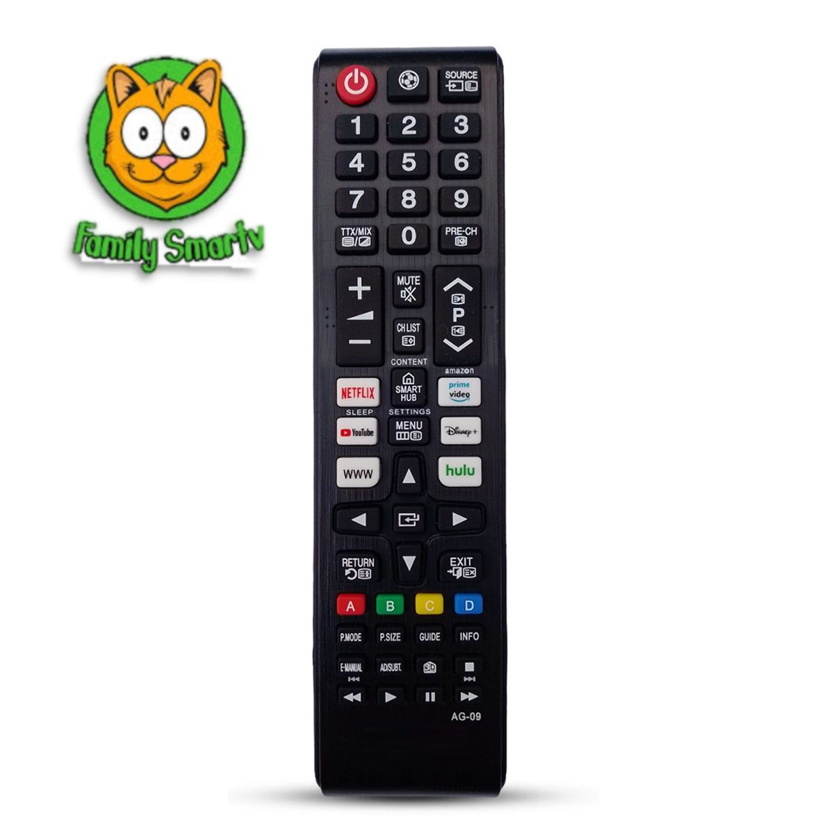 GENERICO - Control Remoto Para tv Samsung Smart 4k 2024