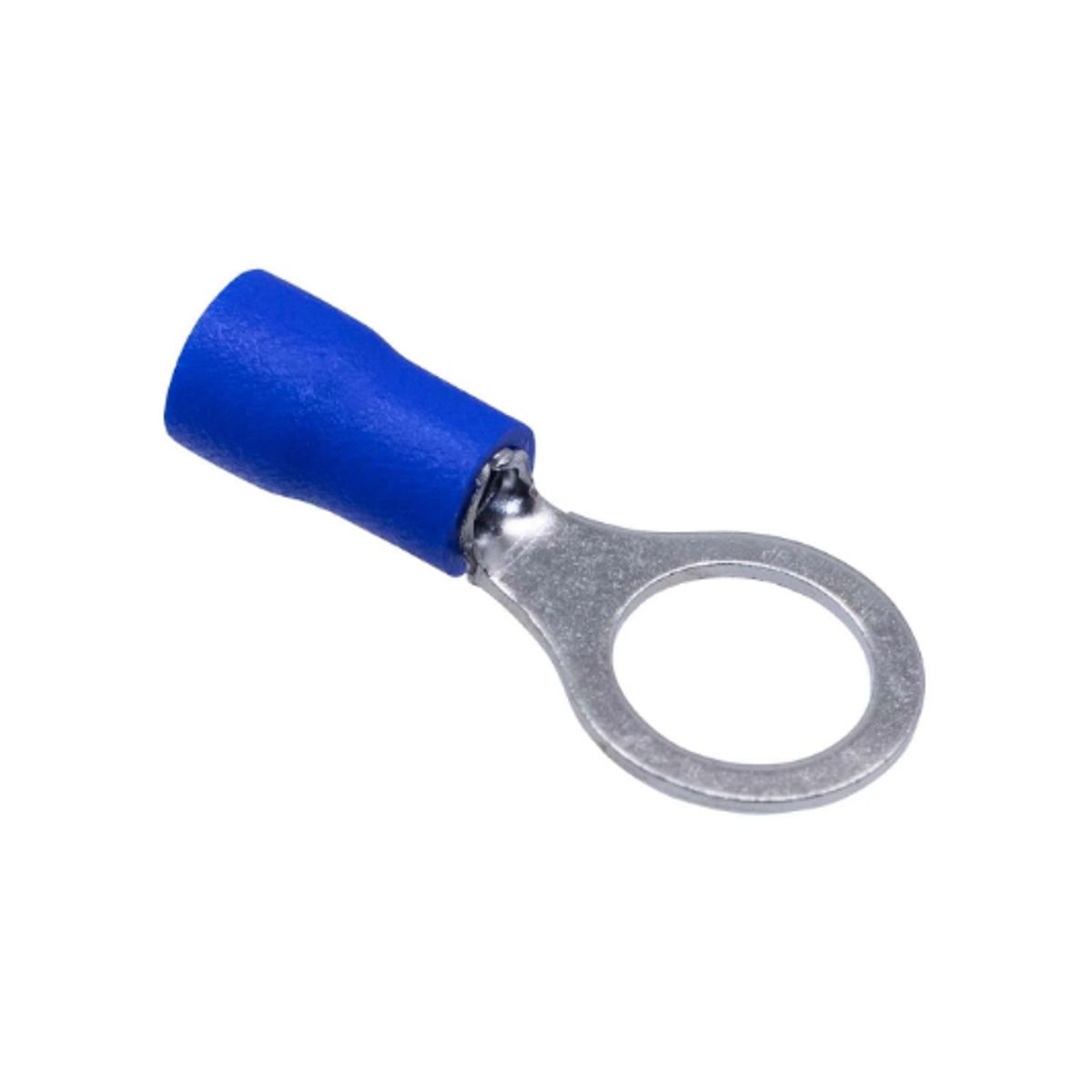 GENERICO - Terminal Aislado Tipo Anillo Azul 5/16″ 16 -14AWG RV-2-8 x 100 Unidades