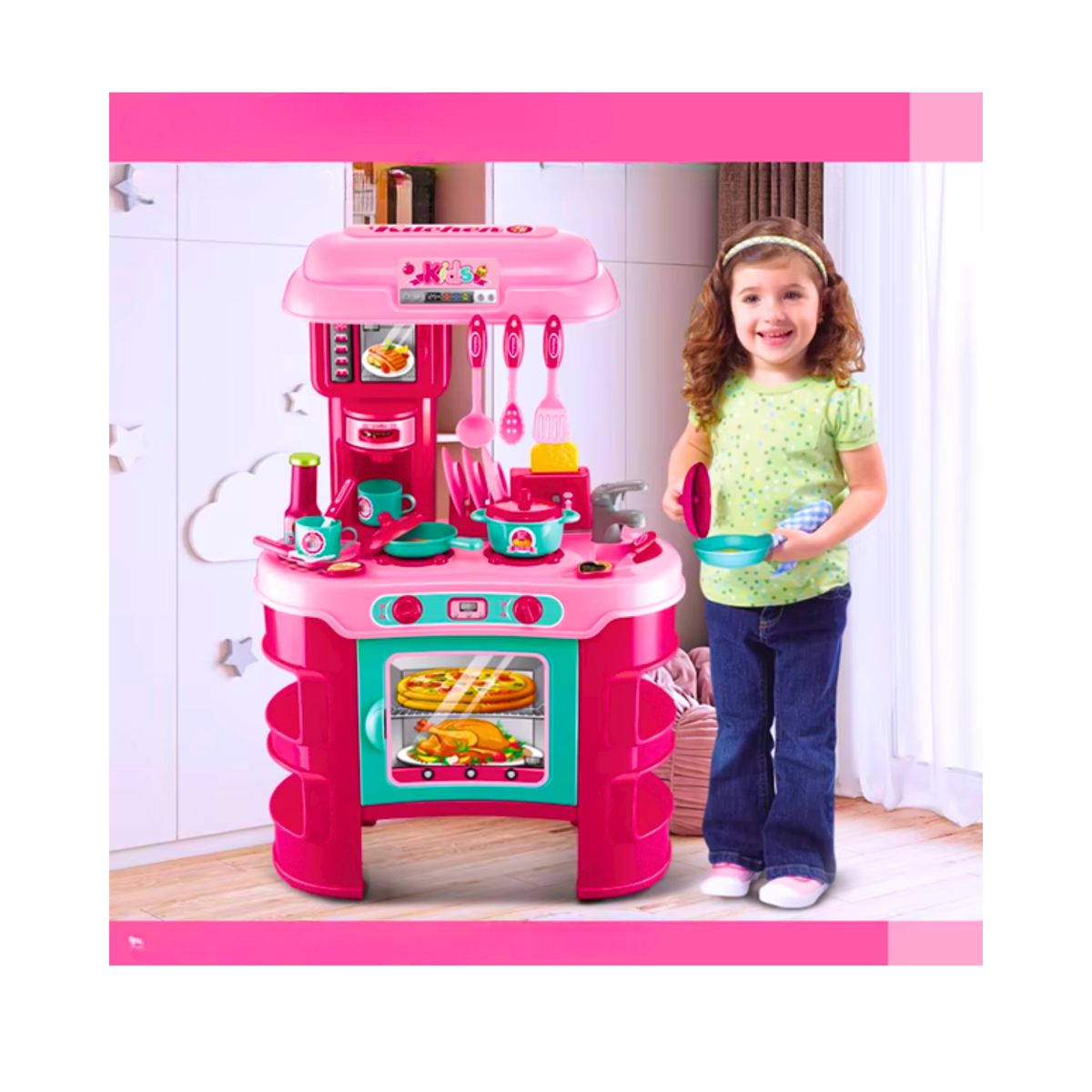 GENERICO - SET DE COCINA PARA NIÑA