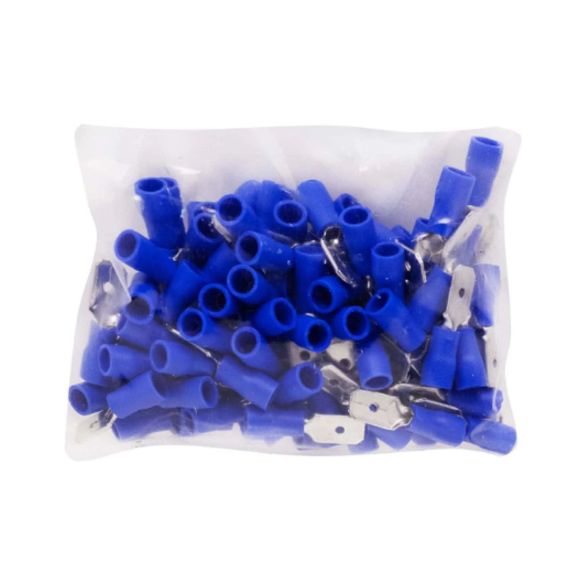 GENERICO - Terminal Fast On Macho Azul 16-14AWG MDD-2-250 x 100 Unidades