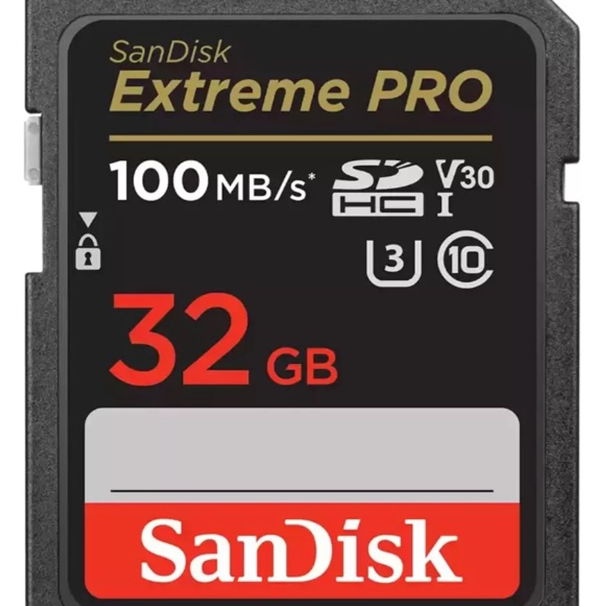 SANDISK - Memoria Sandisk SD Extreme PRO 200mbs 32GB Camara Sony Canon