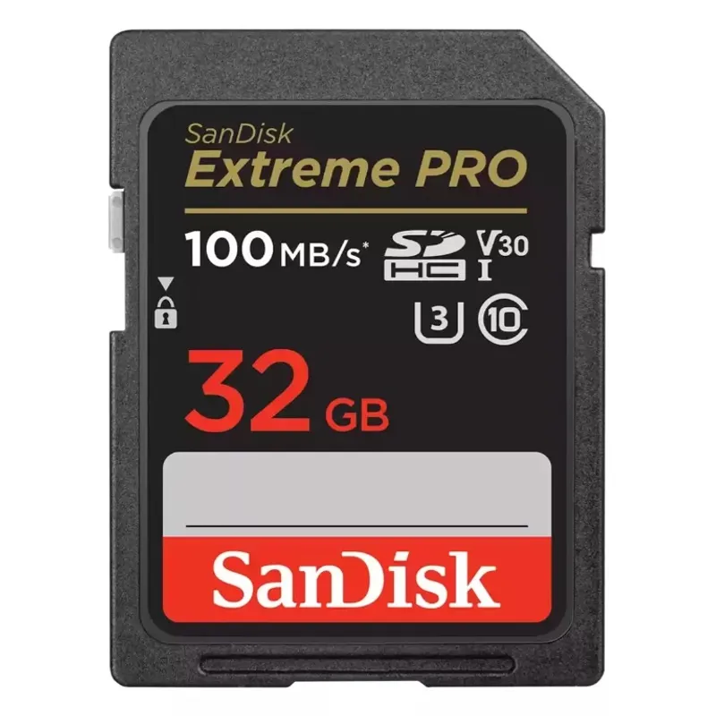 SANDISK - Memoria Sandisk SD Extreme PRO 200mbs 32GB Camara Sony Canon