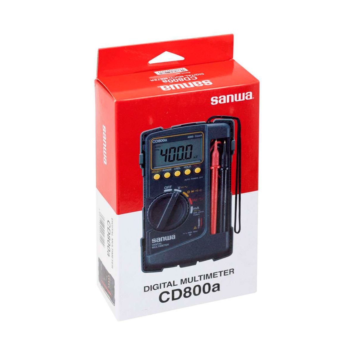 IMPORTADO MC - Multímetro Digital Ccapacitancia y Frecuencia CD800a Sanwa