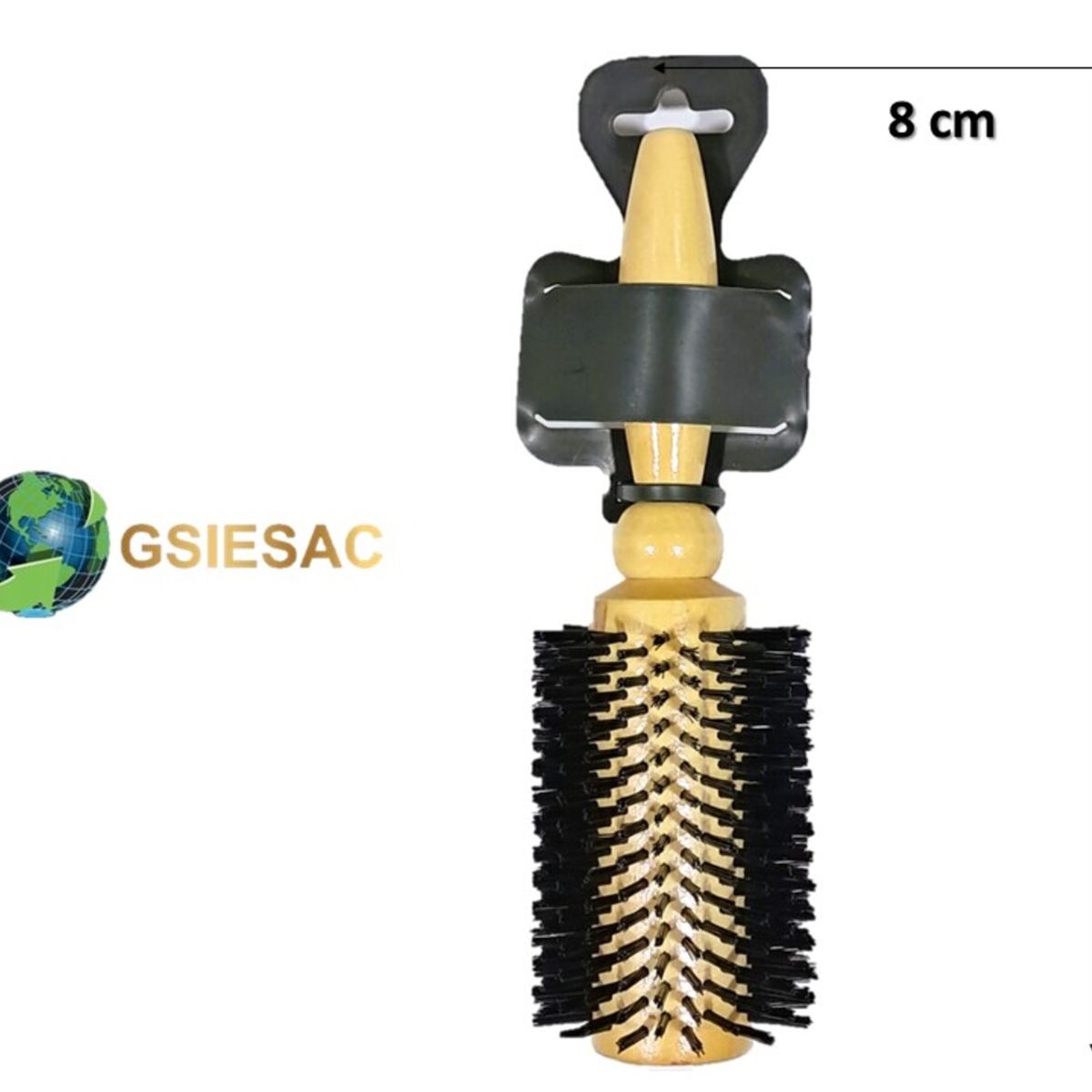 GENERICO - CEPILLO TERMICO TIPO PENACHO MADERA BLANCA Nº43