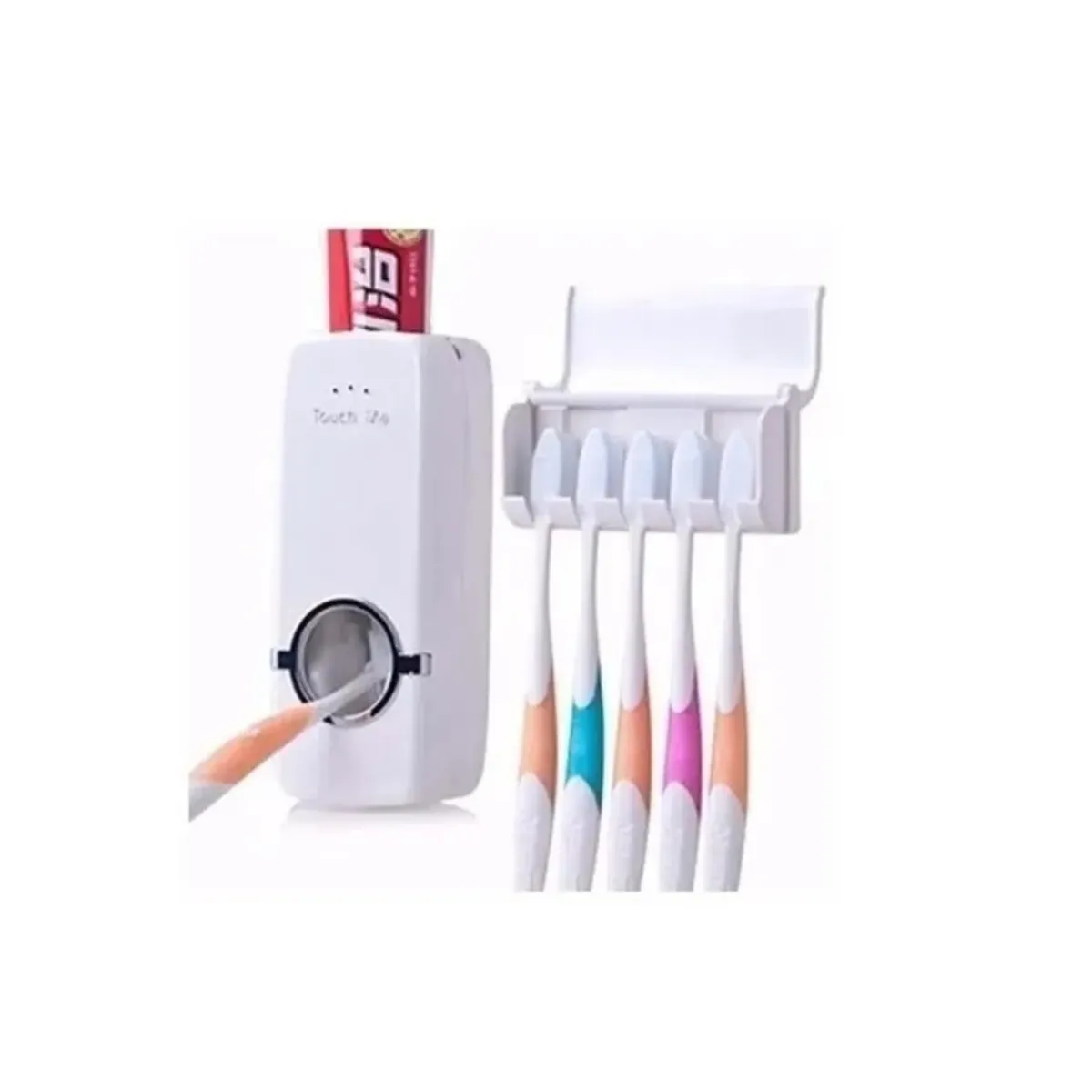 GENERICO - Porta Cepillo + Dispensador De Pasta Dental