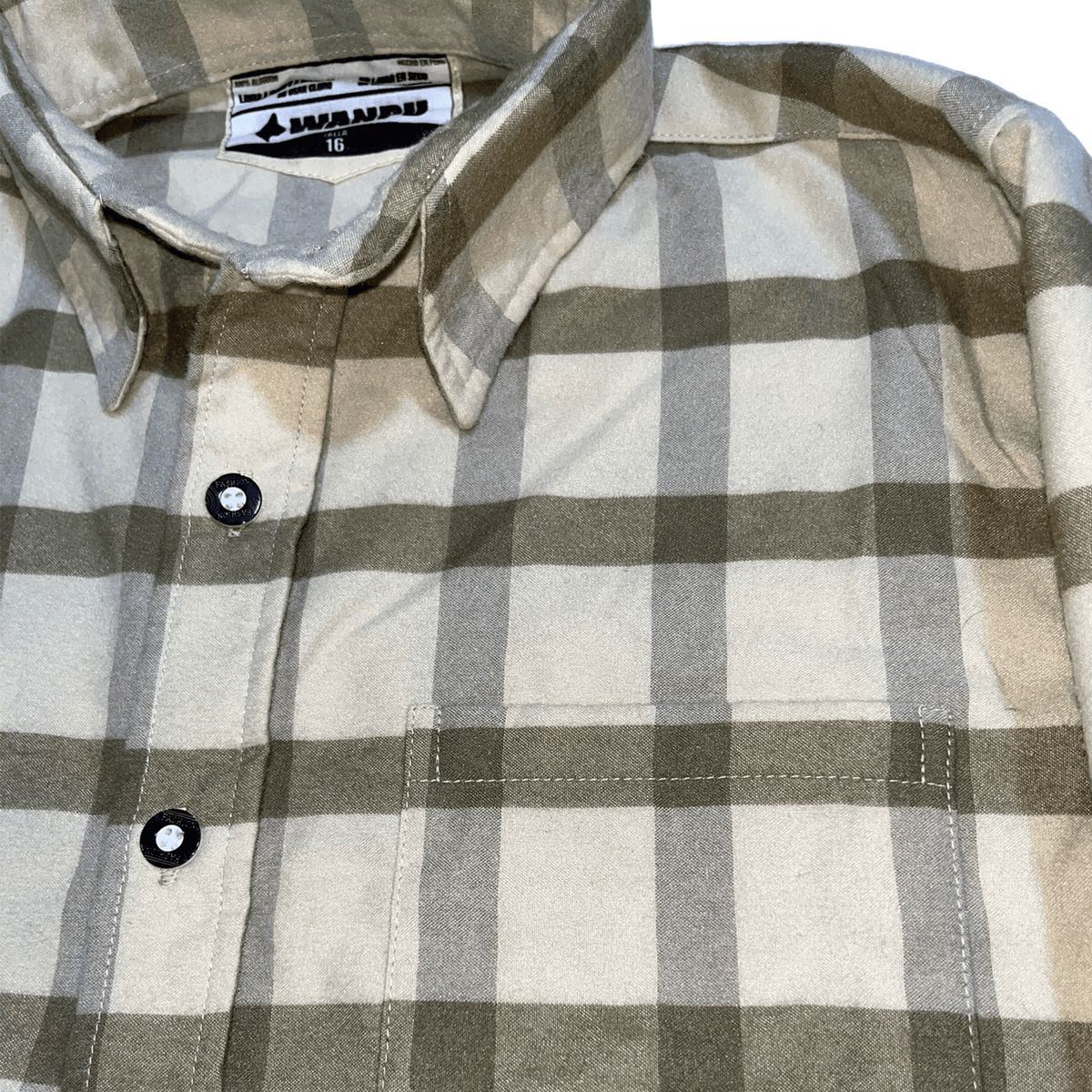 GENERICO - CAMISA NIÑO ALGODON LEÑADOR