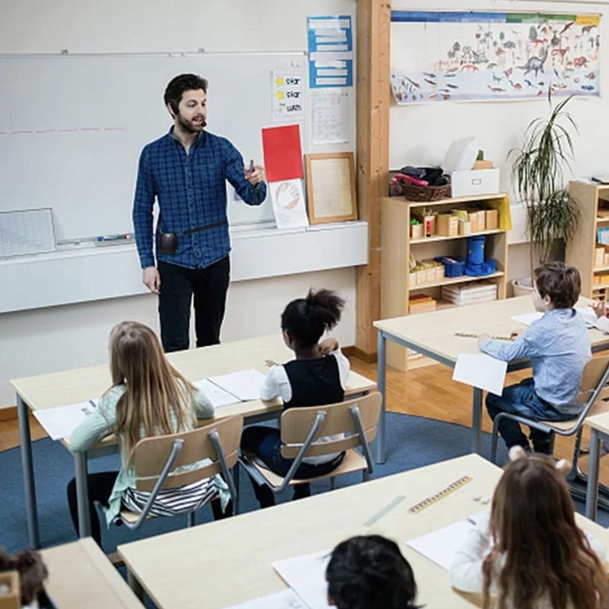 BATBLACK - Mini Amplificador de Voz Recargable Profesional Inalámbrico BT-V317