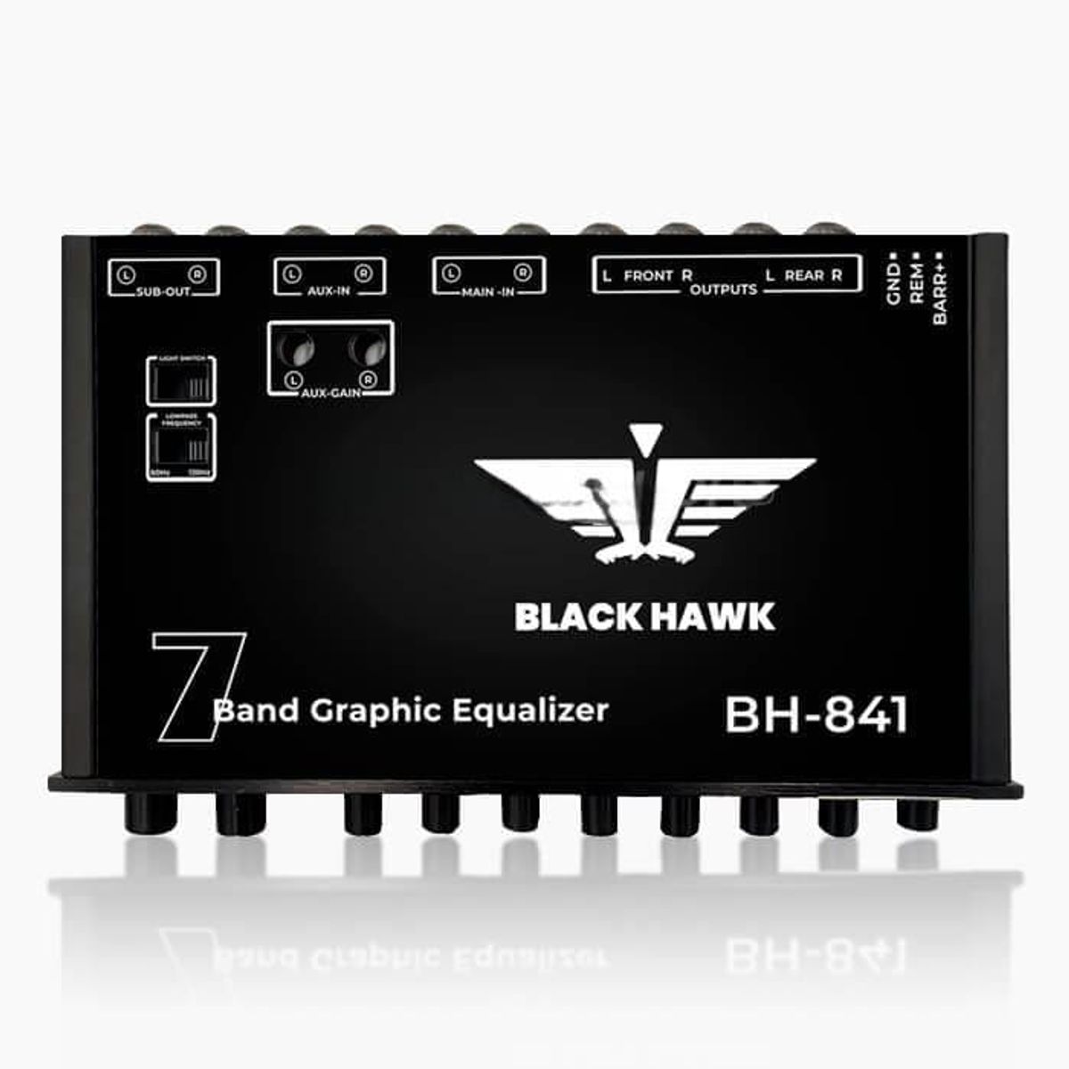 BLACK HAWK - Previo Ecualizador 7 Bandas Blackhawk