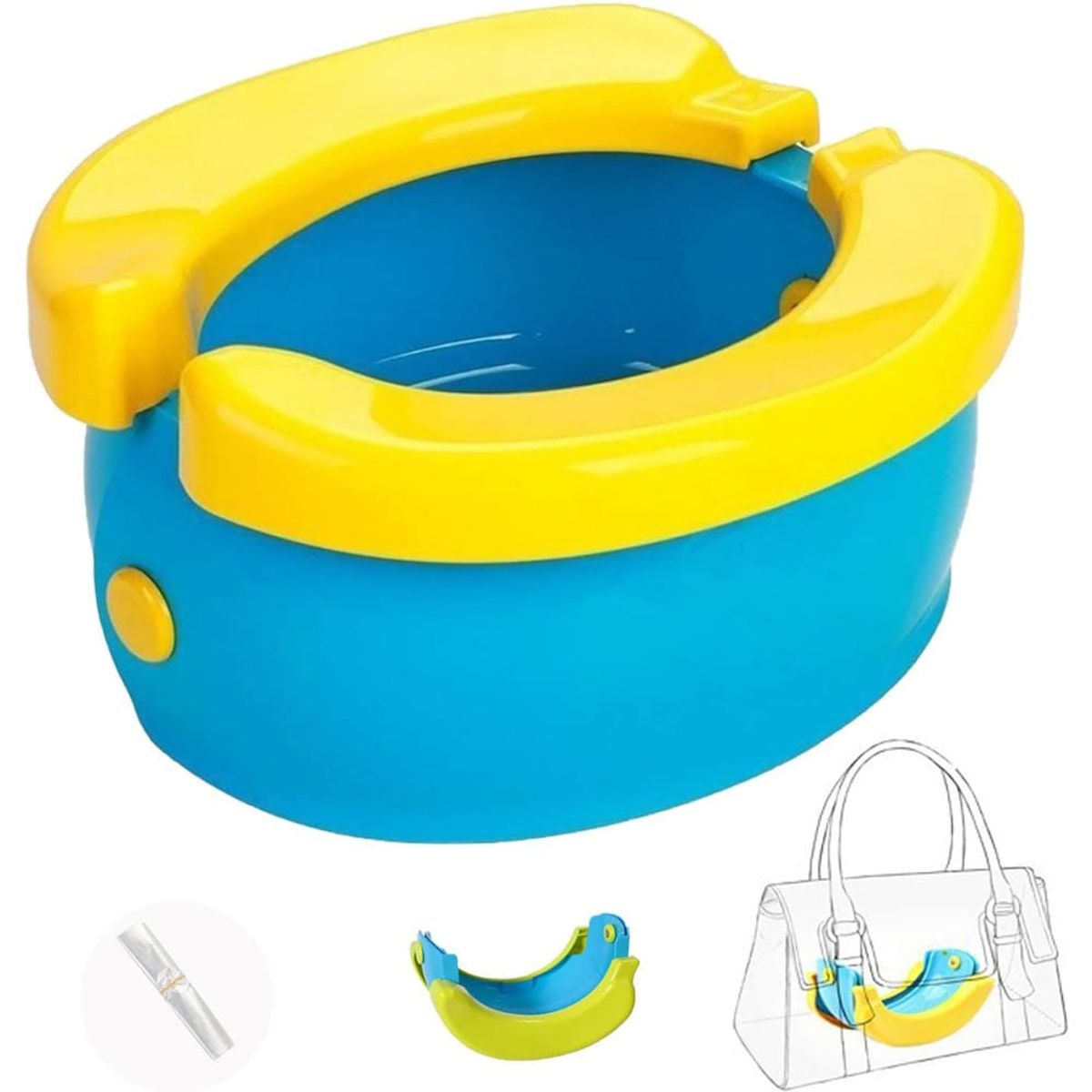 VOLTERETAS - Inodoro Portátil Celeste